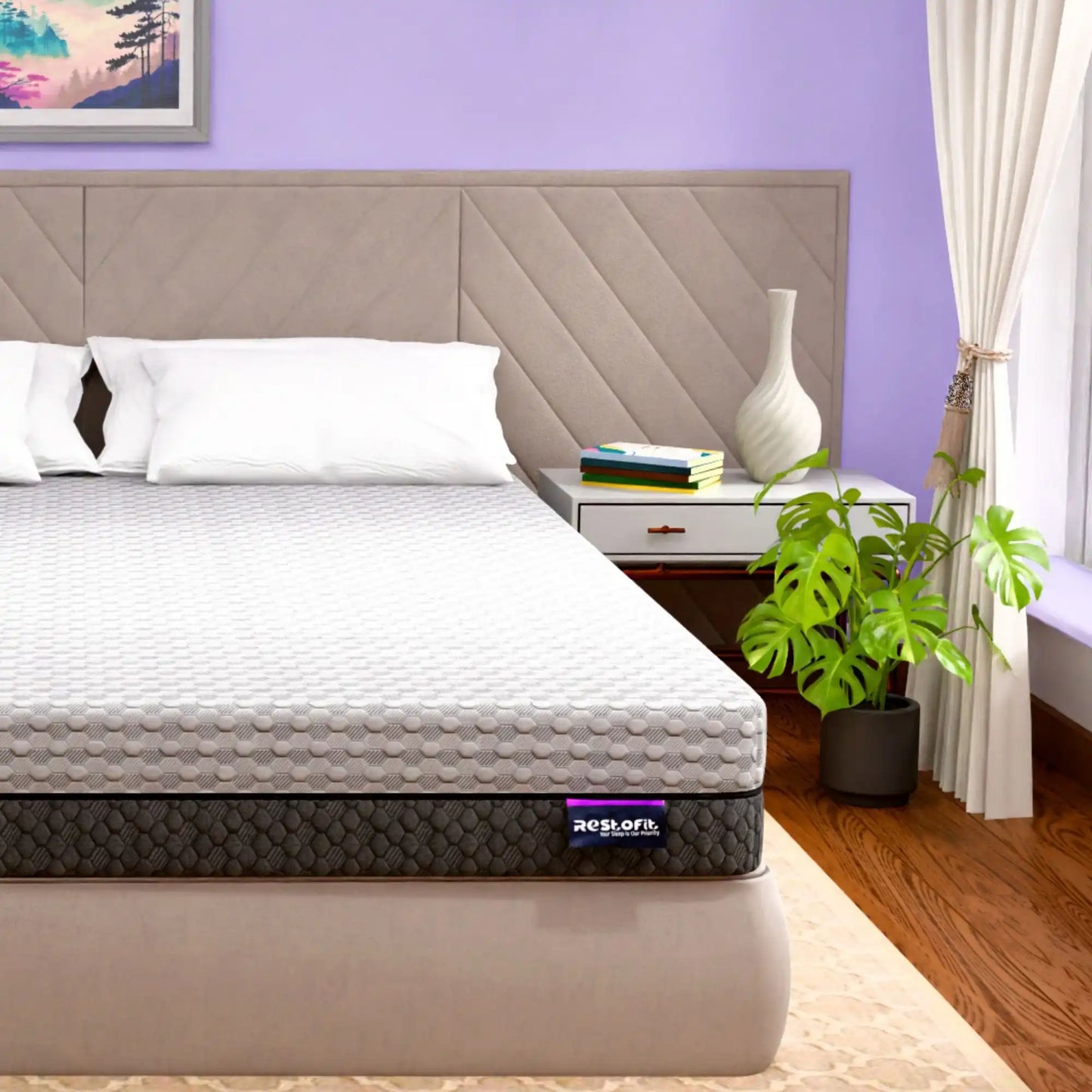 3-Layered Orthopedic Mattress (Medium Soft)