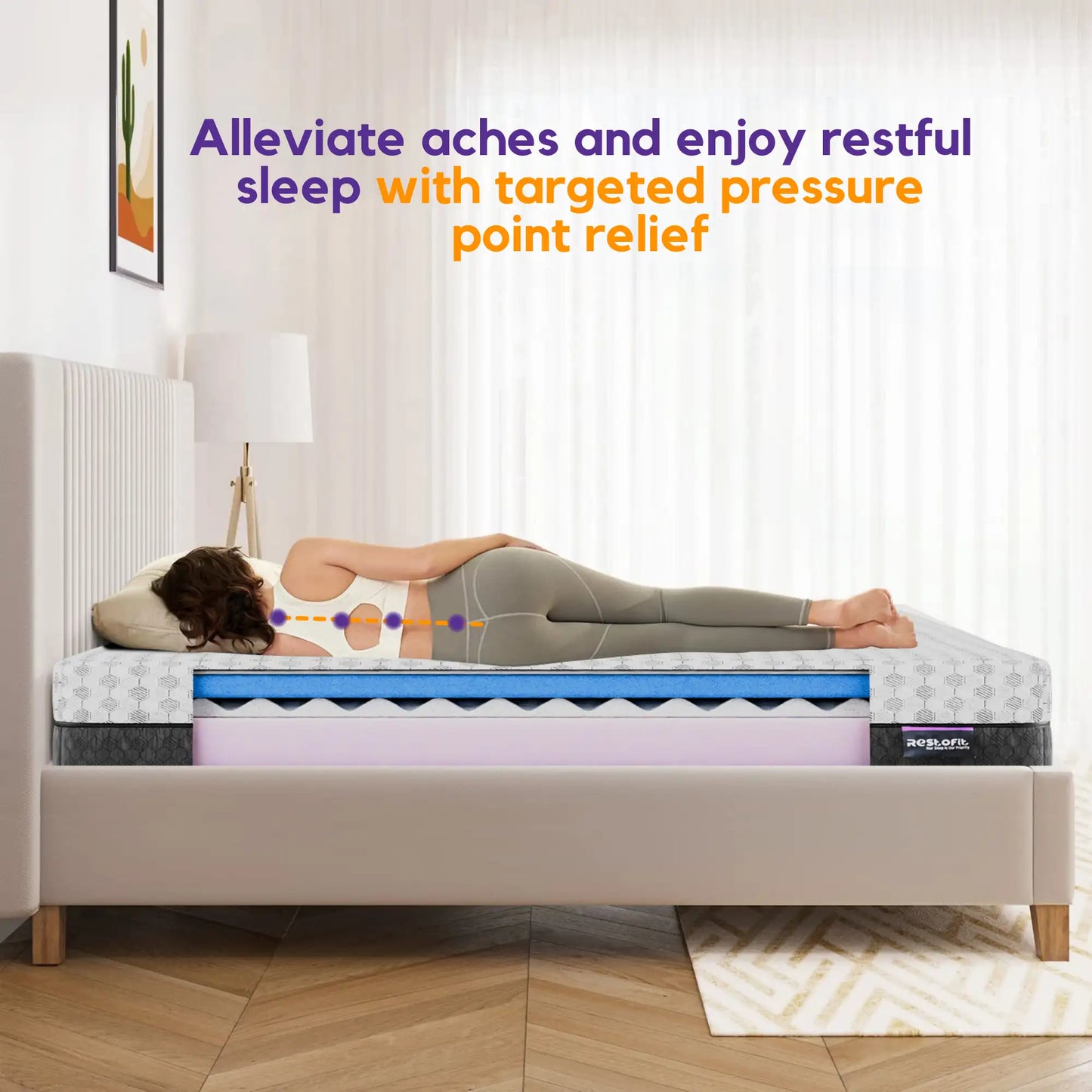 4-Layer Premium Natural Latex Mattress